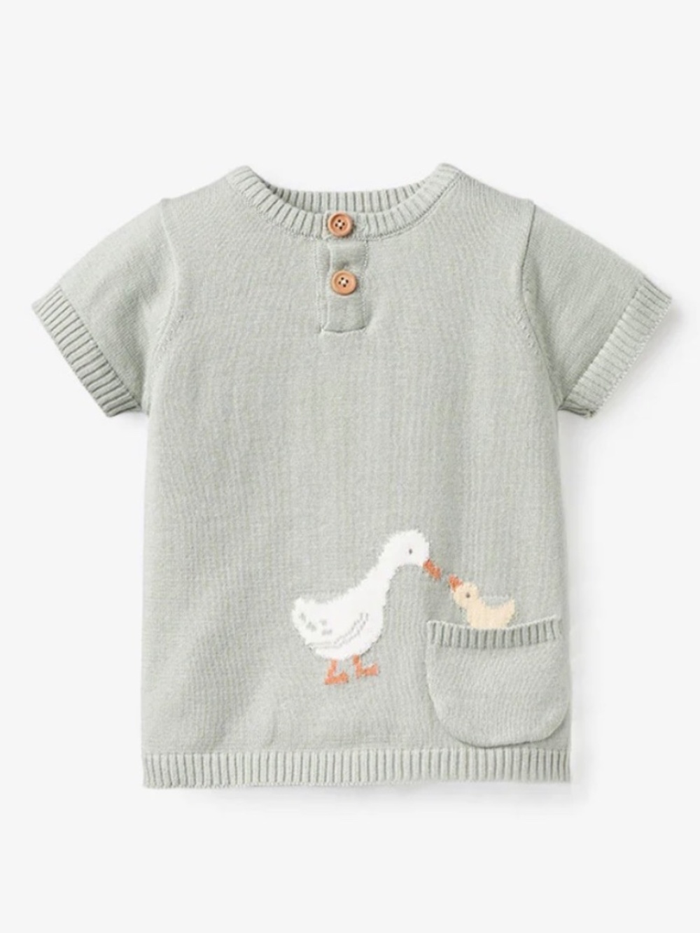NWT Elegant Baby On The Farm Henley - Picture 1 of 4